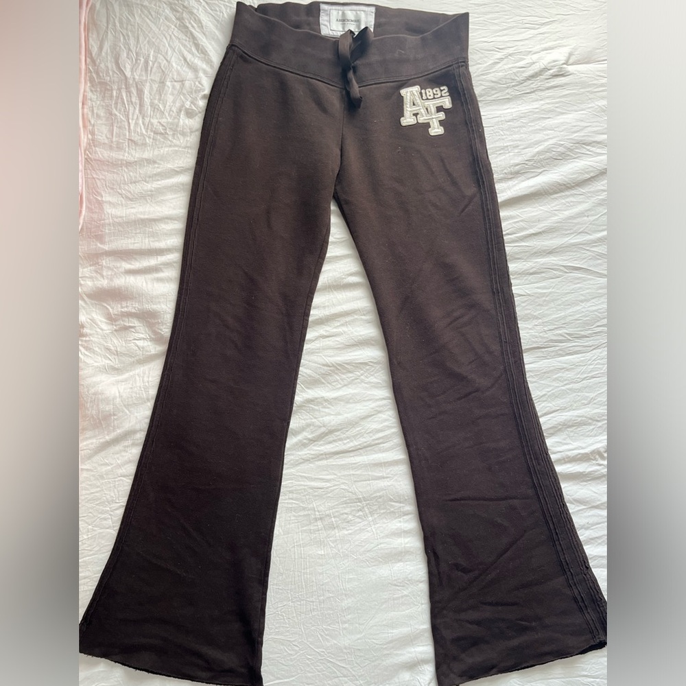 abercrombie brown tracksuit lounge pants